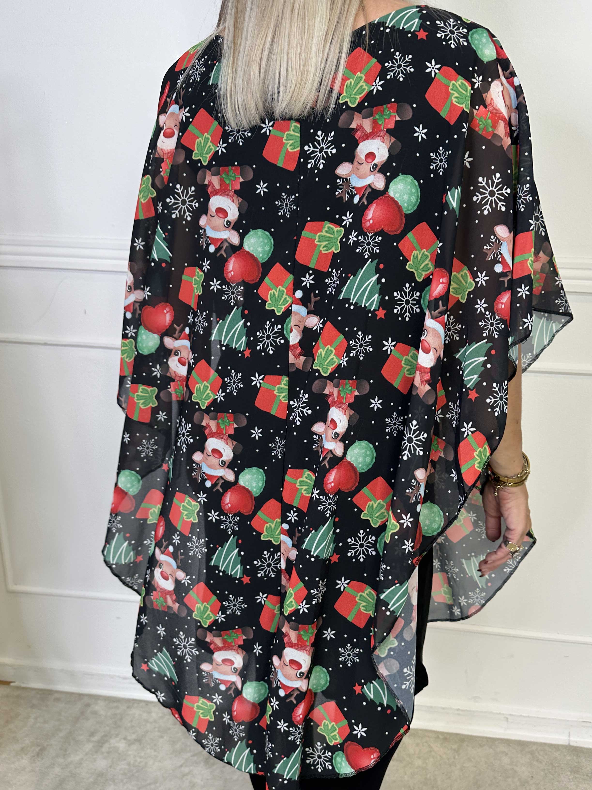 Kenya Christmas - Tunikaklänning med julmotiv på